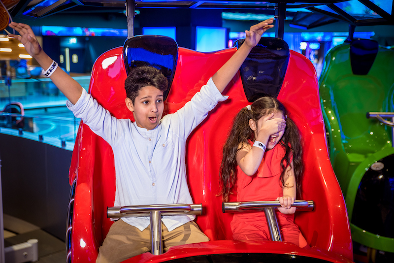 Compact Spinning Coaster 
