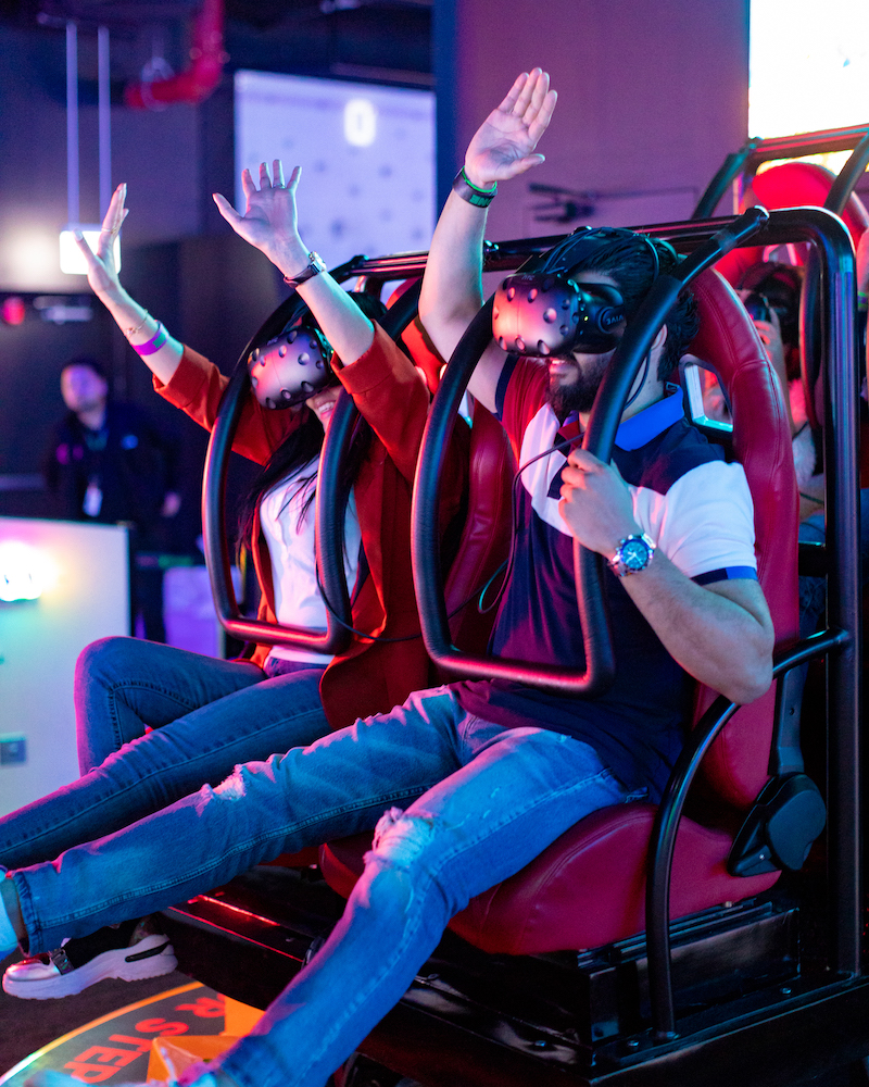 VR Finger Coaster 