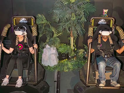 VR Jurassic Ride